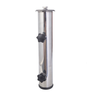 Patios Umbrella Holder Clamp Tube for Deck Railing Mount Suitable for Various Poles Size Strong Secure Parasol Supporter
