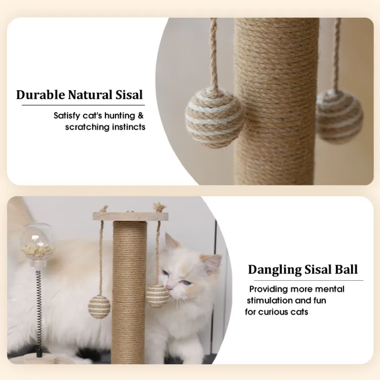 Osti Cat Treat Dispenser Toy with Turntable Track Ball Interactive