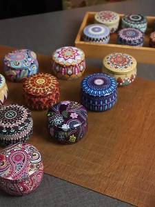 Scented Soy Candles Handmade Dry Flower Aroma Wax Natural Fragrance Candle For Home Wedding Party Birthday Gift