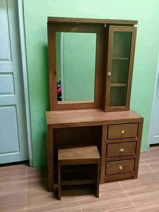 meja rias minimalis kayu jati | Lazada Indonesia
