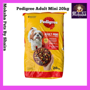 Pedigree Dog Food Adult/Mini/Puppy 20kg 15kg