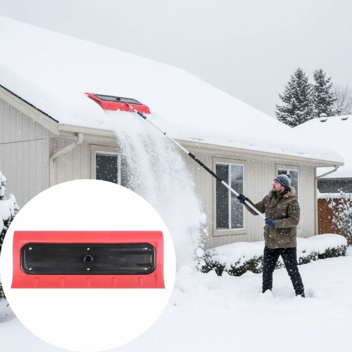 Snow Rake Foam KIRIN Light Snow Brush Foam Head Designed For Roofs Roof Snow Rake Foam ...