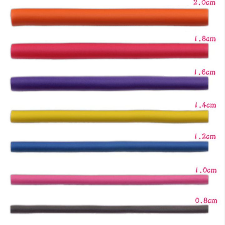 【Thriving】 Flexible Hair Curling Rod Hair Curler Make Soft Foam Bendy 