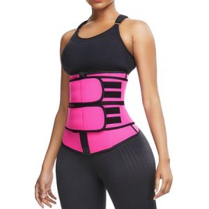 Women Fashion Waist Trainer Corset Sauna Slimming Trimmer Belt Weight Loss Girdle Waist Shaper Slimmer