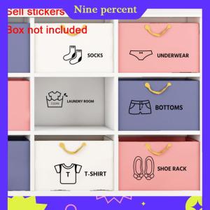 Nine percent Bé cậu bé quần áo dán trang trí nội thất tủ quần áo Sticker Decal phòng ngủ nghệ thuật Sticker
