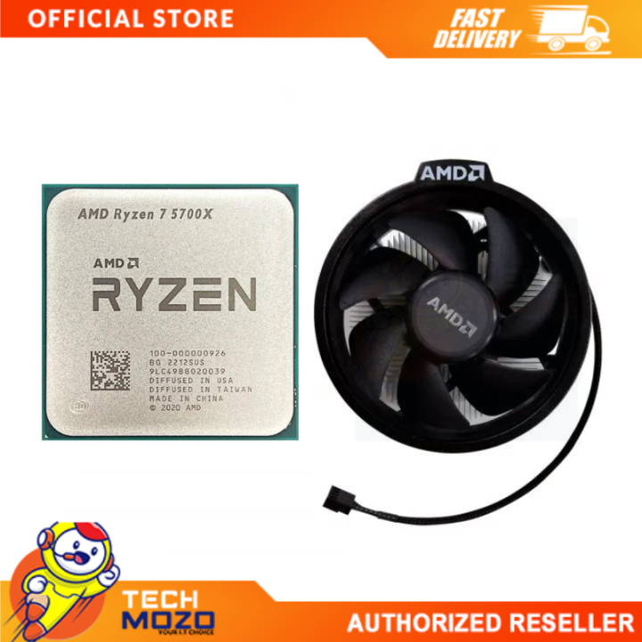 AMD RYZEN 7 5700X/3.4GHZ/8CORE/16THD/32MB/AM4/NO BOX/W/O GRAPHICS