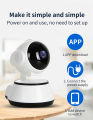 V380 PRO OFFICIAL Q6 PRO CCTV Camera for house Wifi Connect to Cellphone HD 1080P IP smart Camera 360 Degree WiFi Indoor Night Vision Baby Monitor Two-way vioce and speaker. 