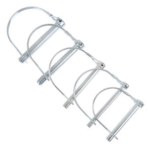 [Annabels] Nhiệm vụ nặng nề biển Trailer Coupler an toàn pin D Vòng vòm khóa Khóa Pin