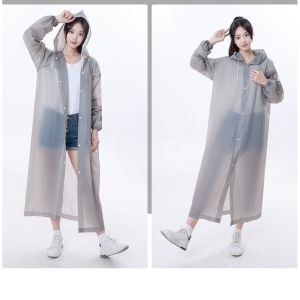 [HCM] Áo Mưa 1 Người Trong Suốt EVA Phong Cách Thời Trang Nhiều Màu Sắc Tuỳ Chọn-Cozy520