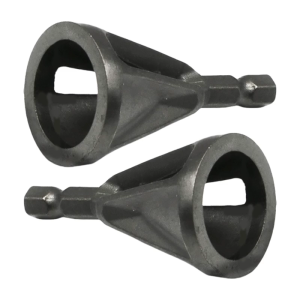 2Pcs Hex Shank Deburring Tool for 4-19mm Metal Trimming for Stainless Steel Metal Screw