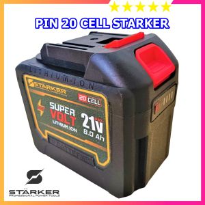 Pin 20 cell dùng cho tất cả máy khoan siết bulong chuyên vít cắt cỏ cưa xích STARKER Đức