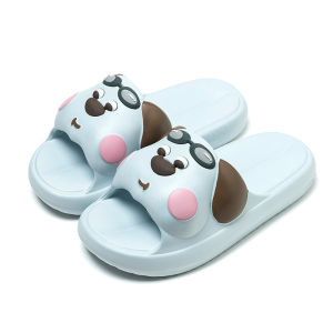 [Free Shipping] Cute Puppy Slippers For Women Thick-Soled Slide Sandals For Outdoor Wear Indoor Home Slippers MenS Beach Shoes