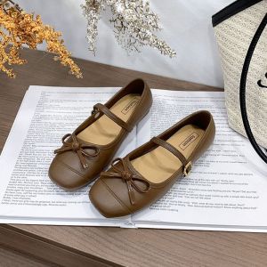 Free Shipping Bow-Knot Flat WomenS Shoes Gentle And Sweet Ballet Style Soft And Comfortable WomenS Footwear