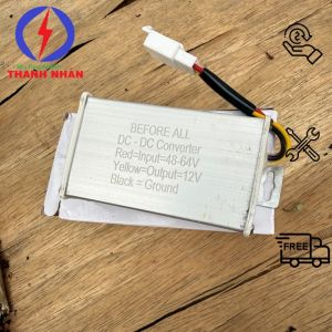 Cục Chuyển Nguồn Hạ Áp từ 48-72V xuống 12V dành cho Đèn Xi Nhan..Phụ Tùng Xe Điện
