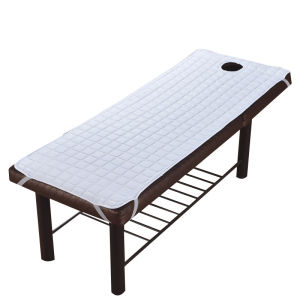 Beauty Salon Massage Bed Mattress Sheet with Face Breath Hole for Cosmetic SPA Beauty Salon Hotel