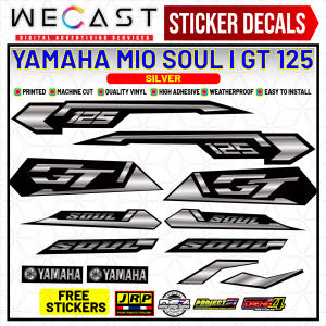 WECAST Yamaha Mio Soul I Gt-125 Decals Sticker  for Motorcycle Accessories High Quality with Free Stickers