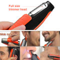 2 In 1 Electric Nose Ear Trimmer,Multi-Functional Men's Hair Remover for Hair Removal Eyebrow Shaping Hair Trimmer Switchblade Shaver Grooming Tool Kit Men's Nose Ear Face Neck Eyebrow Hair Mustache Beard Trimmer Painless Hair Removal Tool. 