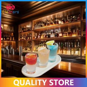 [Eleanor] 4 cái 1:12 Dollhouse Miniature Cocktail khay Mô hình đồ uống đồ chơi phụ kiện tự làm vi cảnh trang trí