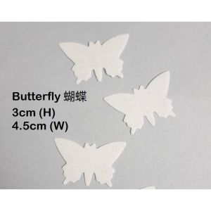 Edible Daisy Flower Paper / Edible Plain Butterfly / Wafer Flower Cake Decoration