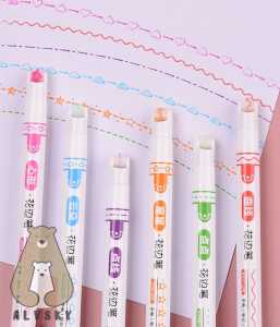 LINE MARKER SET SPIDOL GARIS BENTUK BUNGA LINE MAKERS SET CURVE ROLLER