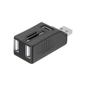 5พอร์ต USB3.0/USB2.0 + Type C อ่าน USB ขยายอะแดปเตอร์ตัวแยก USB แบบพกพาสำหรับแล็ปท็อป PC กล้องสำนักงาน