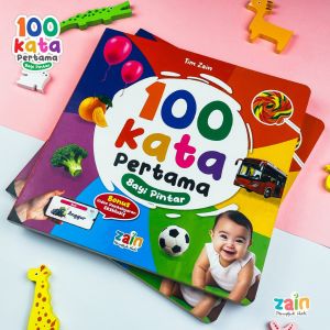 Family Boardbook Zain 100 Kata Pertama Bayi Pintar