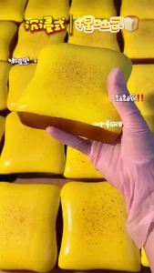 Sticky Toast Slow‑Rising Squishy Toy Soft Chocolate Bread Squeeze Toy Stress‑Relief Hand Fidget Toy