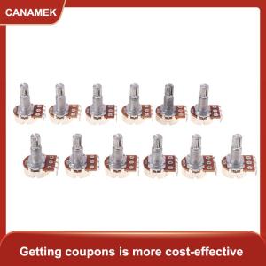 【CANAMEK】 Chiết áp trục bằng đồng cho guitar điện bass a250k/b250k/a500k/b500k