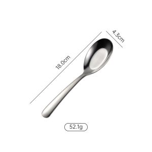 Muỗng - thìa cơm phở súp - Muỗng canh inox 3 size cao cấp thép không gỉ