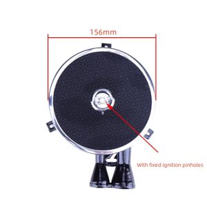 【COD】125/135/156/167mm Liquefied Natural Gas Burner Hot Plate Stove Grill Gas Part Stove Infrared Burner Saving Energy Gas Kitchen Cooktop Part