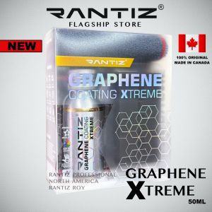ORIGINAL RANTIZ XTREME ULTIMATE 20H GRAPHENE COATING 50ML CANADA MADE PROFESSIONAL HYDROPHOBIC EXTREME GLOSS PAINT PROTECTION