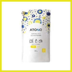 Nước rửa bình sữa & chén bát đậm đặc thuần chay an toàn có thể rửa được rau củ quả Thương hiệu Atono2 Hàn Quốc