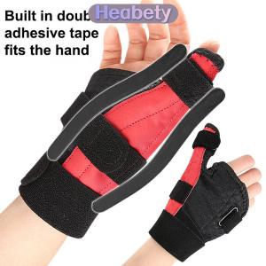 Heabety 1PCS Thumb Brace Wrist Hand Support Protector Spica Splint Support For Trigger Thumb Tenosynovitis Pain Relief