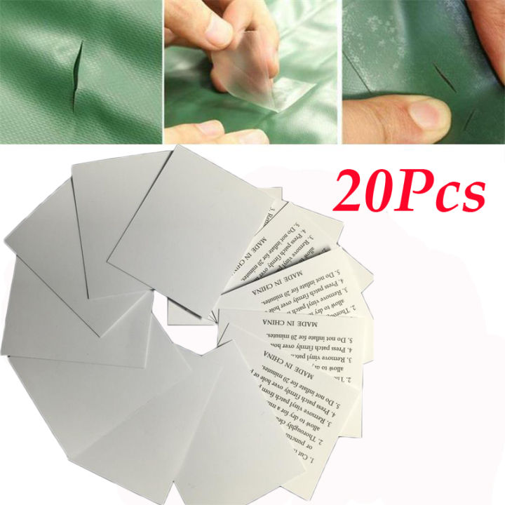 20-Pack TPU Pool Repair Patches Kit – For Inflatable Pools, Air Beds, Toys