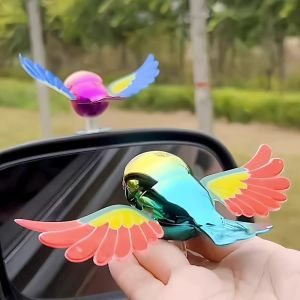 New Simulation Flying Bird Decompression Toy Fun Creative For Electric Scooter Motorcycle Bike Handlebar Decoration friends gift