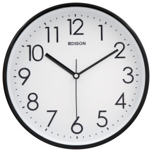 Jam Dinding Edison Sweep ES EQ 290 T5 Timbul Diameter 290mm 29cm