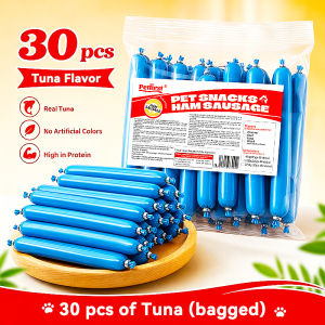 30/60/90/120/150 PCS Pet Sausage Dog Sausage 15g Cat Sausage Pet Snack Cat Dog Food Treats Ham Dog Training Sausage