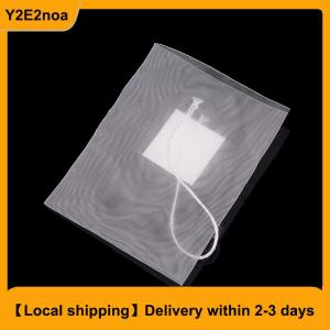 【Local shipping】 100pcs Nylon Empty Tea Bags Tea Infuser New Herb Spice Filter Strainer Tea Bag