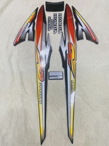 Bộ tem decal dán xe máy honda wave alpha wave a wave anpha đời 2009 màu đen siêu đẹp