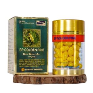 Tinh dầu thông đỏ BP Golden Pine Hộp 100 viên (NK Hàn Quốc)
