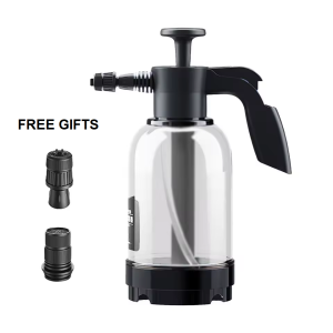 2L Car Handheld Foam Sprayer Air Pressure Water Spray Foam Pot for Car Window Home Glass Cleaning Washing Garden