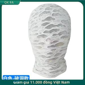 QK FA ✨ Ripped Punk phong cách mặt nạ Sun UV bảo vệ đau khổ Mặt bìa cho đi bộ đường dài câu cá và ngoài trời cưỡi người đàn ông Phụ nữ