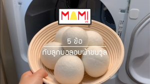 [หน้าฝนรอด ผ้าแห้งไว ประหยัดไฟ] ลูกบอลอบผ้าขนวูลแท้ ชุด 6 ลูก ใช้กับเครื่องอบผ้า ลดรอยยับลดไฟฟ้าสถิต