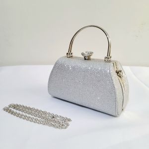 Model Terbaru! Tas Pesta Farnell Import Clutch Kondangan Wanita Diamond Cantik Elegan Y632P/Y36530L