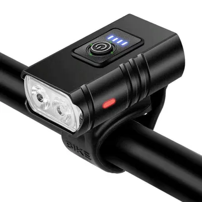 Lampu Sepeda Depan LED USB Rechargeable 6 Mode 1000 Lumens / Lampu Sepeda LED Super Terang