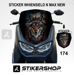 stiker whiensield - visor - tameng - variasi motor n max new gambar keren 169 - 176