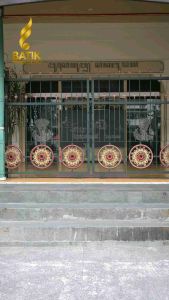 Celana Panjang Chinos Warna Mocca & Batik Prabuseno: Kantoran Premium Bahan Katun Twill Melar Elastis