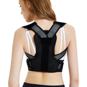 Breathable Mesh Posture Corrector with Adjustable Straps Back Support Upper Back Brace Improving Posture Pain Relieve for Neck Back Shoulders and Waist
