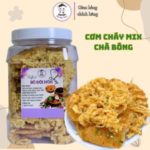 500Gr Cơm cháy mix chà bông | Bò Đội Nón Shop