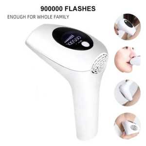 Lescolton Laser Epilator Permanent Hair Removal Layar LCD 900000 Kedipan Flash Tingkat Energi Dapat Disesuaikan IPL AM001 - 7CHX7QWH